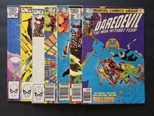 DAREDEVIL Miller Lot 172,177,185,186,187,189,190 Readers Marvel 1st Prints App picture