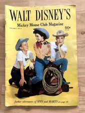 VINTAGE WALT DISNEY'S MICKEY MOUSE CLUB MAGAZINE ANNETTE VOLUME 2 NUMBER 3 picture