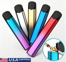 Electric Flip Lighter USB Portable Lighter Rechargeable Lighter Type-C - 1 pack picture