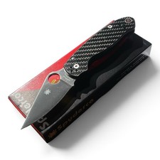 Spyderco Para 3 C223GP CPM S45VN Flytanium Carbon Fiber Satin Folding Knife picture