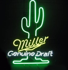 US STOCK Miller Lite Beer Genuine Draft Cactus 20