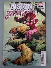 VISION & THE SCARLET WITCH #1 SANDY PLUNKETT 1:50 HIDDEN GEM INCENTIVE VARIANT picture