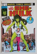 The Savage She-Hulk #1 NM 1st App & Origin of She-Hulk Marvel Comics Facsimile picture