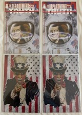 Department Of Truth 1 2020 Cover Z Hugh Rookwood SP/500 Lot of 4 RARE See Pics picture