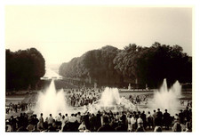 France, Versailles, Les Grandes Eaux, vintage print, 1963 photo taken by Henri picture