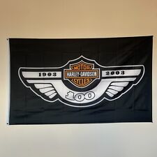 Premium Flag Harley Davidson Motorcycle 3x5 ft Banner Since 1903 Garage Sign picture