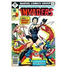 Invaders (1975 series) #17 in Fine minus condition. Marvel comics [g/ picture