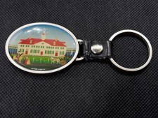 Vtg Souvenir Keychain MOUNT VERNON-George Washington's Historic Homes 2” Key picture