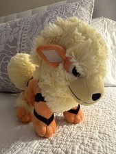 2015 Pokemon Center Arcanine Plush Discontinued Rare -  picture