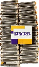 Resorts Casino Hotel Atlantic City Vintage Casino Matchbooks (BOX OF 50) picture