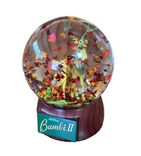 Walt Disney Pictures Bambi II Video Store Promotional Snow Globe Rare HTF picture