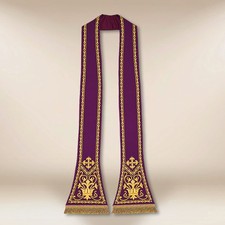 Embroidered Roman Stole “With Ornament” picture