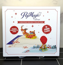 PopMagic by Sirena 3D Pop-Up Christmas Holiday Collection 10-Pack Cards picture