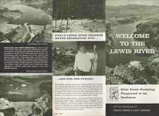 1969 PACIFIC POWER & LIGHT COMPANY vtg Lewis River Dam brochure REDDY KILOWATT picture