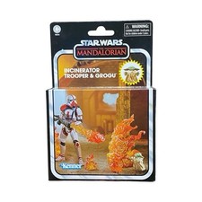 Kenner Star Wars The Mandalorian Vintage Collection Incinerator Trooper & Grogu picture
