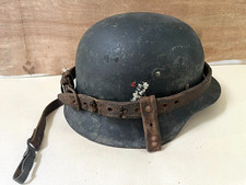 WW2 German Helmet Carrier Trench Made by Soldier picture