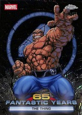 2026 Topps Chrome Marvel 65 Fantastic Years /10 #FY-04 THE THING picture