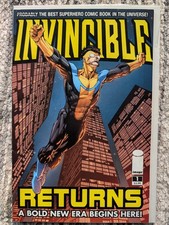 Invincible Returns #1 1st Print Image Comics Kirkman Good Condition *READ DESC.* picture