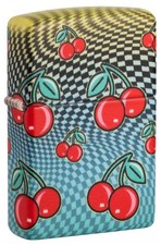 Zippo Exclusive Cherry Design 540 Color Windproof Pocket Lighter, 49352-102204 picture