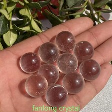 10pcs Top Wholesale Natural Clear crystal ball quartz crystal Energy Reiki 15mm+ picture