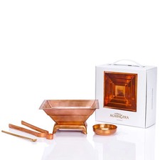 Copper Havan Kund Set For Havan &Daily Puja Handmade Vedic Ritual kit picture