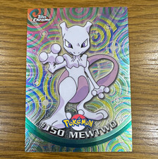 Topps 1999 Pokémon Chrome TV Animation Edition #150 Mewtwo Hologram picture