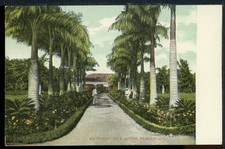 1900's UDB Cuba Entrance at a Sugar Plantation Historic Vintage Postcard A1263 picture