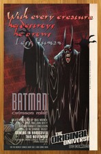 1998 DC Comics Batman Crimson Mist Print Ad/Poster Kelley Jones Vampire Art 90s picture