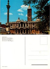Continental Basilica of Saint Mary Major Rome Italy Postcard picture