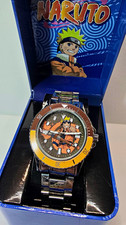 Accutime Naruto Uzumaki Anime Watch NAR8004AZ Stainless Steel Orange Bezel  New picture