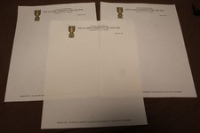 Three Original Early 1900's Sons of Union Veterans of the Civil War Letterhead picture