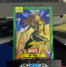 2024 Topps Chrome Marvel ROGUE #96 Green Gamma Parallel/Variety Trading Card picture