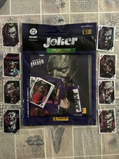 Complete Set of 10 LIMITED PANINI JOKER 2026 Dc Comics Welcome Arkham Sticker Card picture