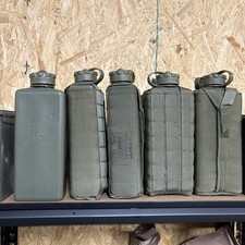 Vintage Israeli Defense Forces IDF Canteen & Cover 1000cc Singe picture
