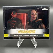 2025 Topps Chrome Marvel New Avengers Black Wave /10 10/10 NA-16 Omega picture