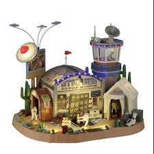Lemax The Air And Space Novelties Hangar Museum picture