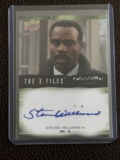 2019 Upper Deck X-Files UFO & Aliens Steven Williams as Mr. X Auto Autograph picture