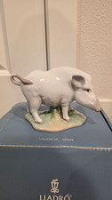 Lladro The Boar Figurine 8054 Chinese Zodiac Collection no wood base picture