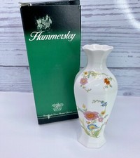 Hammersley Queen Anne 7” Floral Vase In Box picture