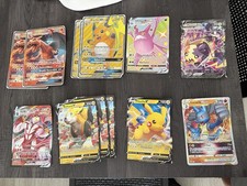 Pokémon Card Lot 31 Cards Charizard GX Raichu GX VMAX VSTAR V Promo JUMBO picture