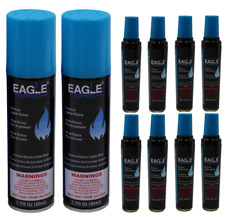 (10) Eagle Torch Premium Butane Lighter Fluid gas Fuel Refill Can Bottles 305ml picture