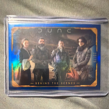 Topps 2023 Chrome Dune Behind the Scenes BTS-9 The Dune Cast 29/75 picture