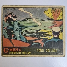 G-Men & Heroes of the Law Gum Inc, #117 