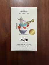 2026 Hallmark Ornament: Ltd Ed Disney Alice In Wonderland The White Rabbit 75th picture