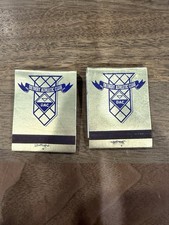 Detroit Athletic Club Matchbook FULL Michigan Universal Match  picture