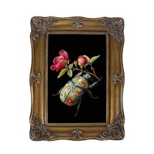 Vintage Frame 2.5x.3.5 Ornate Oblong Frame A Timeless Blend of Elegance, Intrica picture