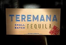 Teremana Small Batch Tequila Wall Hanging Wood Sign Bar Decor Man Cave Brand New picture