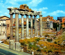 * VTG Continental Postcard The Roman Forum Rome Roma Italy c1971 picture
