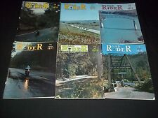 1974-1977 ROAD RIDER MAGAZINE LOT OF 10 ISSUES - NICE COVERS - M 601 picture