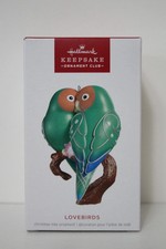 2026 Hallmark Keepsake KOC Member Exclusive Ornament Lovebirds NIB picture